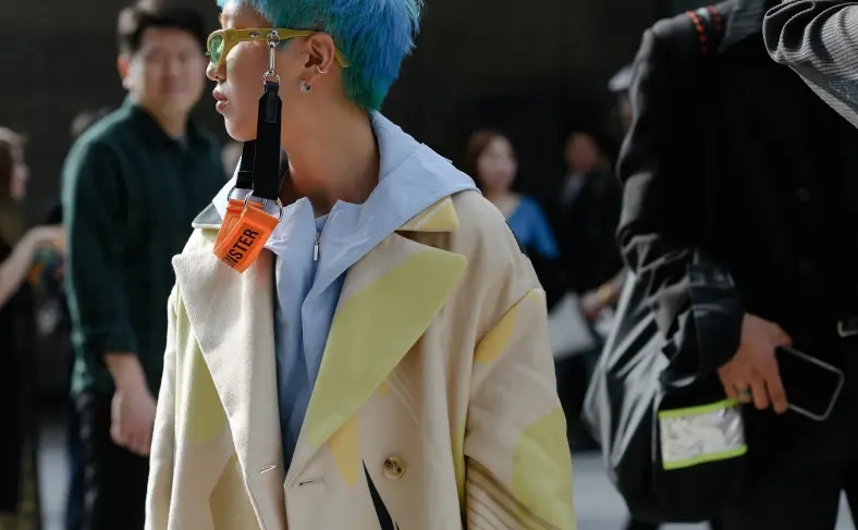 На изображении, cтильно одетая девушка, Южная Корея – культура и технологии